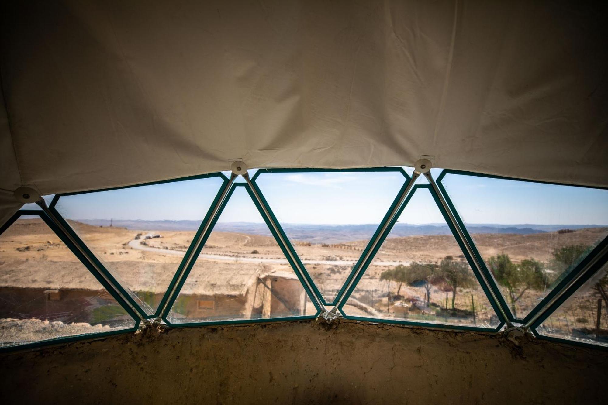 Desert Shade Camp חוות צל מדבר Villa Mitzpe Ramon Kamer foto