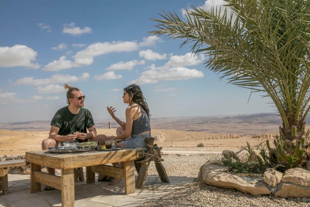 Desert Shade Camp חוות צל מדבר Villa Mitzpe Ramon Buitenkant foto